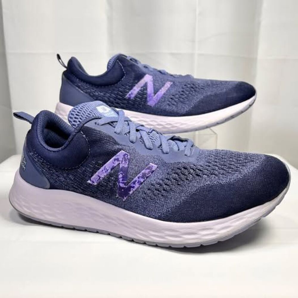 New Balance Fresh Foam Arishi v3 Purple Patterned Sneakers Womens 10